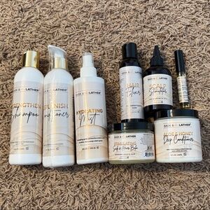 Bask & Lather Hair Care Set